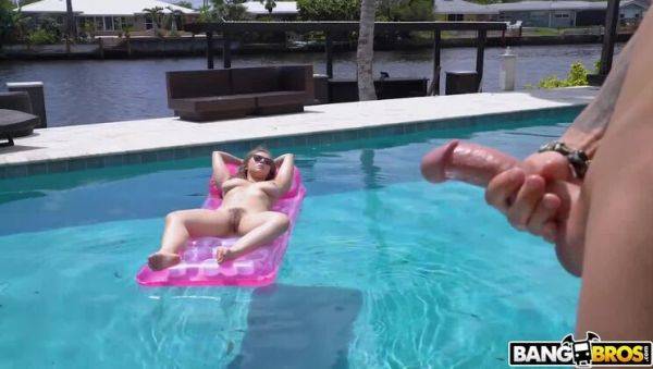 Sunbathing My Large Breasts Resulted in Hot Sex - Lena Paul with Tyler Steel - porntry.com on pornsfind.com