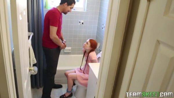 View this hardcore video titled : Stuck in Action: Juan Largo and Red-Headed Dolly Little