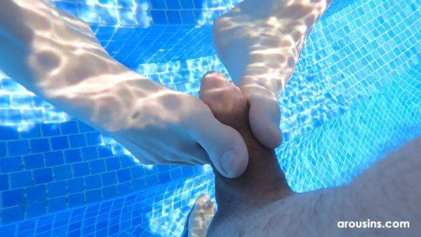 Spicy girl plays with cock in the swimming pool and shares the best scenes - xbabe.com on pornsfind.com