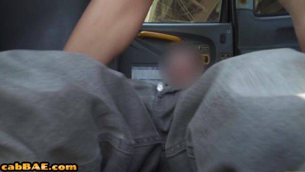 Busty tattooed babe in public taxi gets fucked outdoor - txxx.com on pornsfind.com