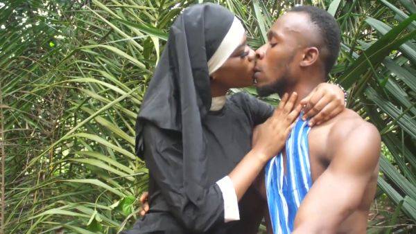 Enjoy watching hardcore movie named : The English Nun Came To Pray For Me Now I Am Preaching In Her Pussy