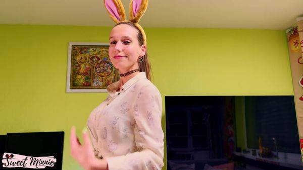 Cute Big Boobs Bunny Delivers Awesome Easter Blowjob - Sweet Minnie - hclips.com on pornsfind.com