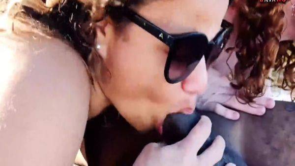 View this HD clip : Nderful Outdoor Trio Inseparable Friends Enjoying