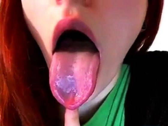 Beautiful Tongue 1 - drtuber.com on pornsfind.com