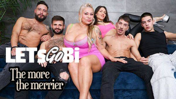 The More, the Merrier! Booty Call Turns into Bisexual Fuck Fest at LetsGoBi - txxx.com on pornsfind.com