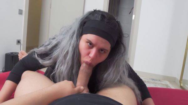 Play this hardcore movie titled : Hot Maid Caught Me Jerking Off In My Bedroom. Risky Jerk Off. 10 Min