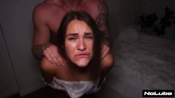 View uncut movie of : Nolube Broken Slut Choked And