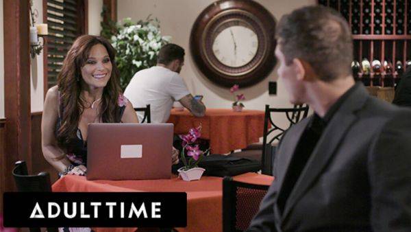 Watch the complete movie called : ADULT TIME - Mature MILF Syren De Mer Takes HUGE CUMSHOT After Blind Date With Stud! FULL SCENE