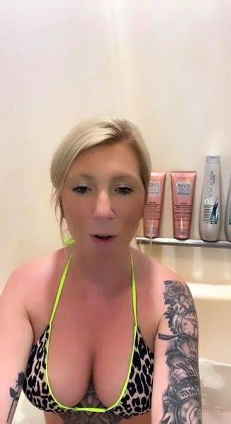 Blonde MILF with Big Boobs Playing Cam Free Porn - drtuber.com on pornsfind.com