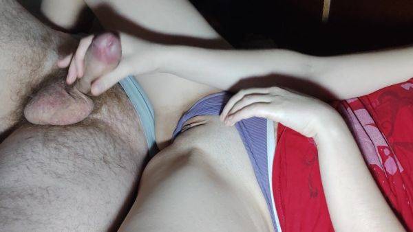 Stream the HD clip titled : The Neighbor Came By Again To Cum On My Panties