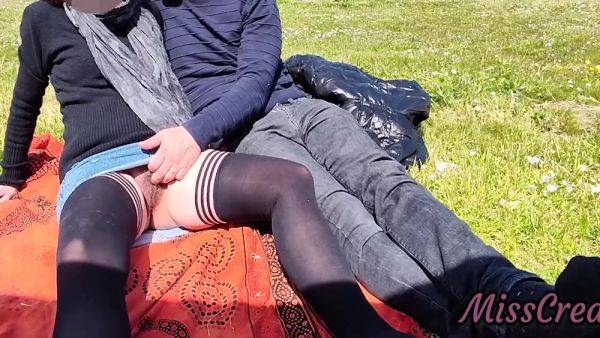 208 Pussy Flash - Stepmom Caught By Stepson At A Park Masturbating In Front Of Everyone - Miss Creamy - hotmovs.com - France on pornsfind.com