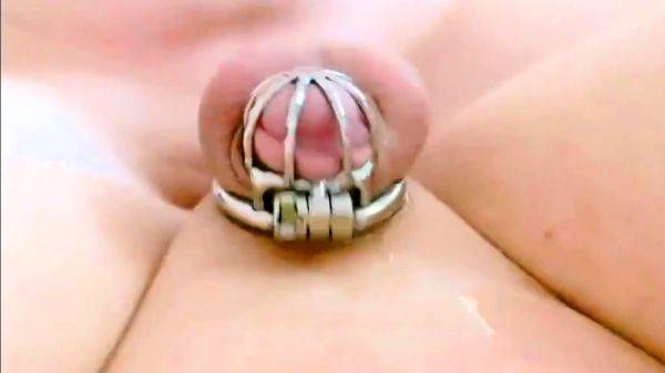 Sissygasm - cuming in chastity - drtuber.com on pornsfind.com