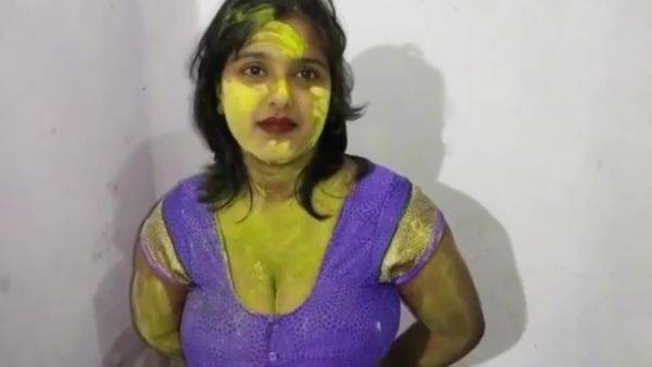 Devar Bhabhi - Indian Holi Sex Hindi Audio - desi-porntube.com - India on pornsfind.com