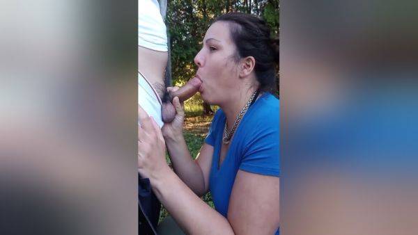 View uncut scene titled : Public Park Blowjob & Cumshot