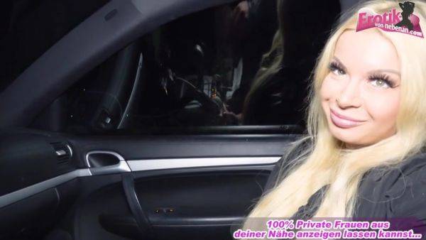 Enjoy watching uncut movie called : German Blonde Street Prostitute Pick Up With Car And Ge