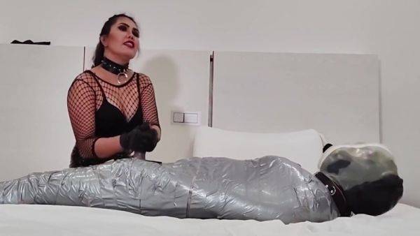 Sounding Mummified Slave - Domina Fire - hotmovs.com - Germany on pornsfind.com