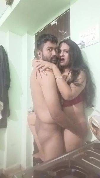 Watch the uncensored scene called : Homemade Sex In Kitchen