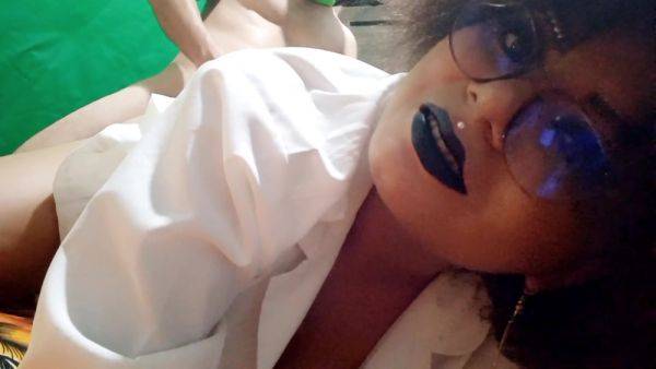 Play this HD clip titled : Curly-haired Nurse Visits Her Most Precious Patient And Asks Him For An Afternoon Of Sex Without Condom