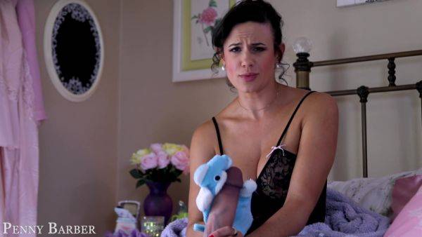 Enjoy watching the uncensored scene named : Penny Barber Short - Milf Catches You In Her Back Yard And Makes You Her Diaper Sub - Penney Play