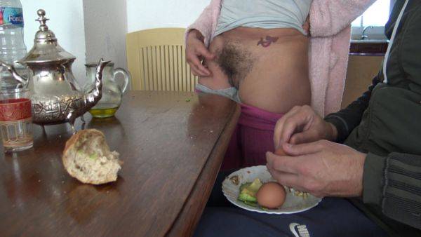 Watch this hardcore clip titled : Arabic Woman Shows Hairy Pussy To Her Teen 18+ Stepson