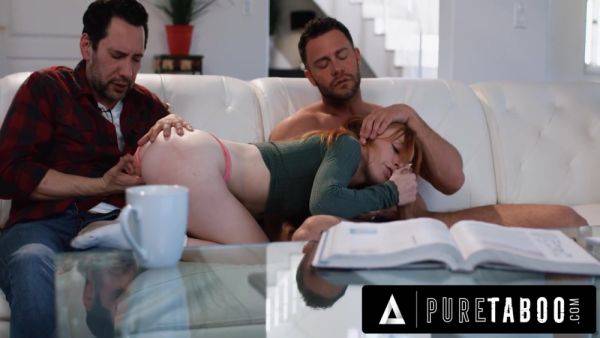 Pure Taboo He Shares His Petite Stepdaughter Madi Collins With A Social Worker To Keep Their Secret - videomanysex.com on pornsfind.com
