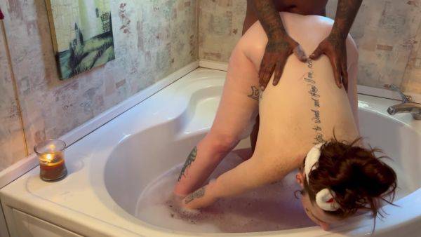 Thick White Slut Finesse4k Gets Bathtub Backshots From Bbc Bossman4k - upornia.com on pornsfind.com