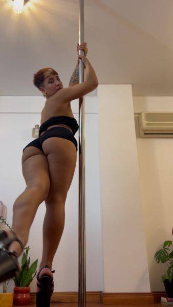 Dancing Pole Dance And Undressing Like Stripper - upornia.com on pornsfind.com