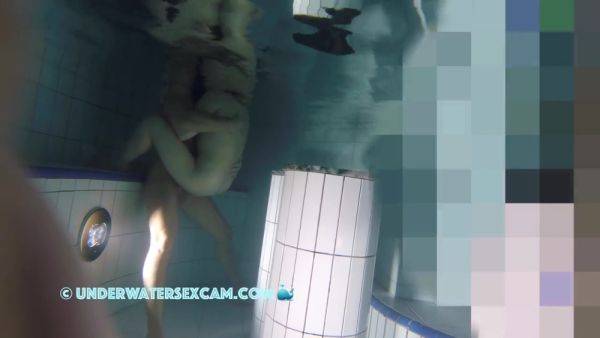 Hot Couple Has Underwater Sex In A Corner - hclips.com on pornsfind.com