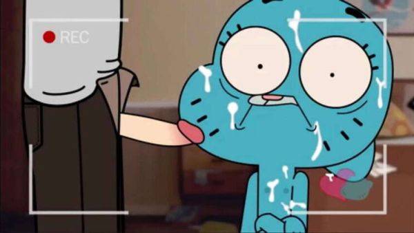 Uncensored Gumball Toon Action: Blowjob & Handjob 3D Hentai - veryfreeporn.com on pornsfind.com