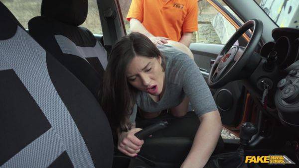 Adorable babe fucks with her driving instructor and loves it - xbabe.com on pornsfind.com