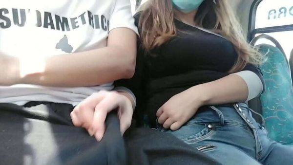 A mysterious woman gropes my dick on the bus: Public flash and handjob - xxxfiles.com on pornsfind.com