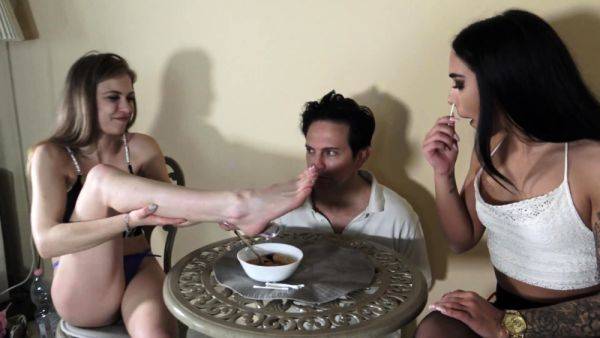 Humiliation meal by brat girls - drtuber.com on pornsfind.com