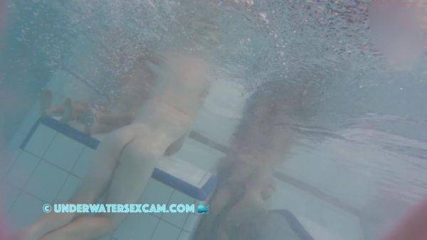 This Young Couple Plays Together Underwater In Front Of Many People - hclips.com on pornsfind.com