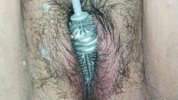 I Have An Orgasm Deep Cleaning My Dirty Sperm Pussy - desi-porntube.com - India on pornsfind.com