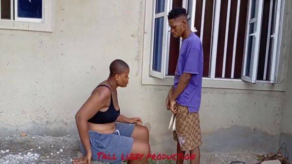 I Visited My Compound Boy Friend We Did A Quickly Outside Then His Friends Was Tempted To Join - hotmovs.com - Nigeria on pornsfind.com