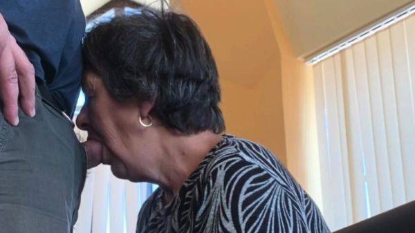 Watch the uncut scene : Experienced Jesenka dangerously sucks cock