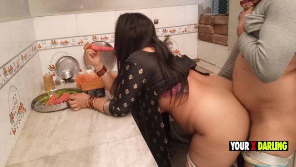 Punjabi Stepmom Fucking In The Kitchen When She Make Dinner For Stepson - videohdzog.com on pornsfind.com