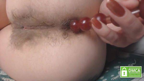 Close Up Playing With Different. Pushing Out Anal Beads Without Hands From Sexy Hairy Asshole - upornia.com on pornsfind.com