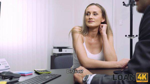 Hot babe gets banged for cash at the credit agency - sexu.com on pornsfind.com