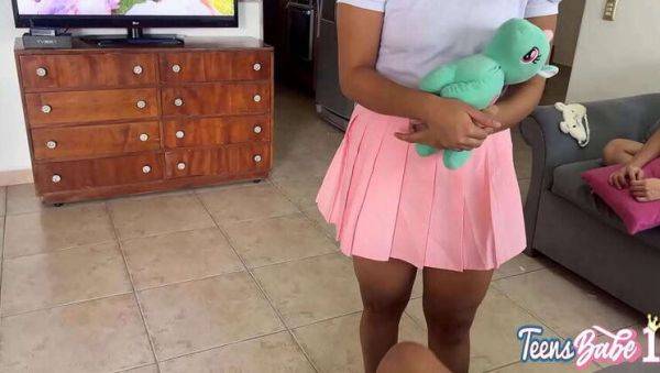 Stepdaughter Playing with Herself, Ready for Stepdad's Rod - veryfreeporn.com on pornsfind.com