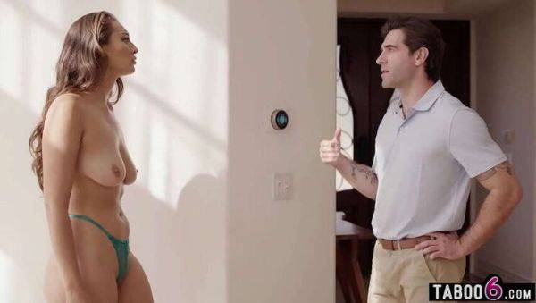 Bella Rolland's Air Conditioning Fail: A Steamy MILF Encounter - porntry.com on pornsfind.com