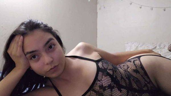 Petite Brunette's Dildo Delight: Amateur Solo - xxxfiles.com on pornsfind.com