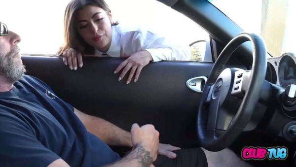 View uncensored movie called : Young Woman Caught Me Masturbating in Public