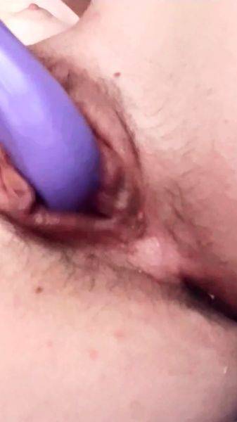 Play with my pussy with my purple vibrator - drtuber.com on pornsfind.com