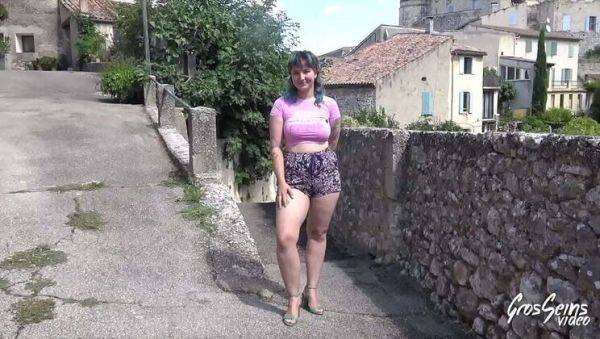 Khala, the naughty teen, goes wild for an outdoor tryst and a creamy finish - xxxfiles.com - France on pornsfind.com