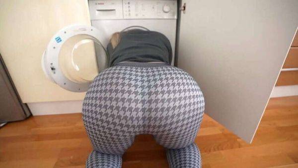 Step-Sister with Stunning Ass Gets Trapped in Washing Machine: A Hot & Creamy POV Encounter - veryfreeporn.com on pornsfind.com