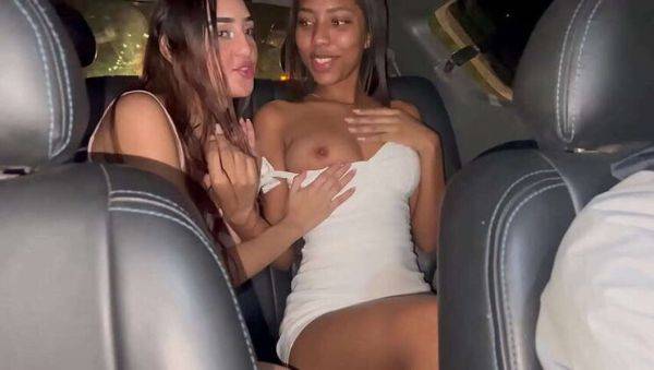 A intense car tryst with my Latin step-sister as stepfather pumps gas. - veryfreeporn.com - Colombia on pornsfind.com