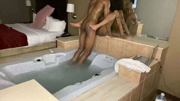 Bonus Scene! Jacuzzi Night with MILF Royalty & BBC Speshal Moneyxxx. Includes Hot Nutshot! - xxxfiles.com on pornsfind.com