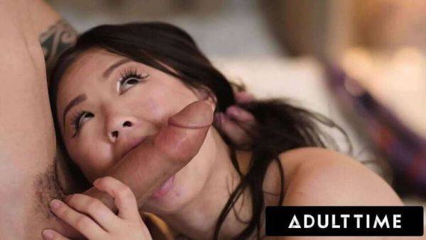 Asian Teen Lulu Chu Abandons Study for Passionate Intercourse with Sly Partner, Apollo Banks - xxxfiles.com on pornsfind.com