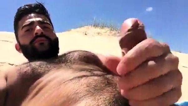 Greek Beach Jerk - Big Cock Hunk Outdoor Adventure - drtuber.com - Greece on pornsfind.com